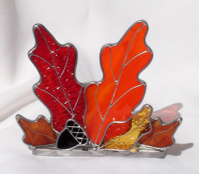 Autumn-Themed Candle Holders